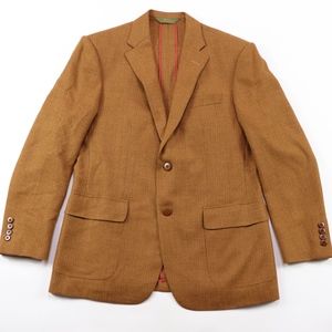 Phineas Cole 2 Button Wool Cashmere Suit Coat 40R